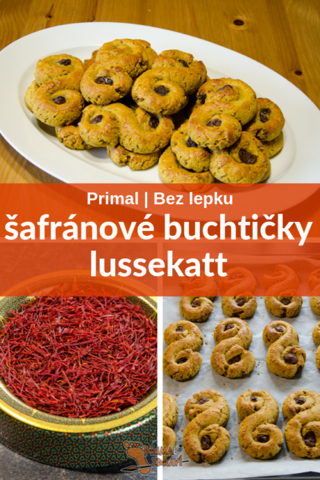 Šafránové buchtičky lussekatt