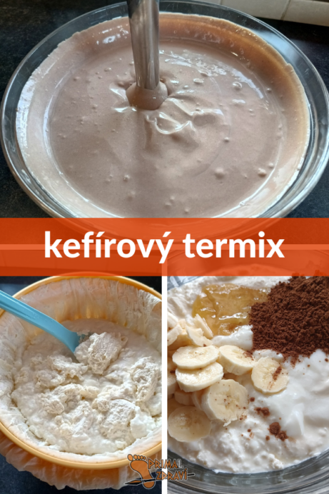 kefírový termix recept